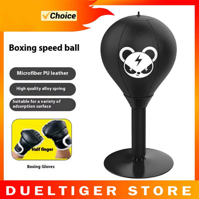 PunchPro Mini™ – Desktop Boxing Speed Ball for Stress Relief & Fun Anywhere