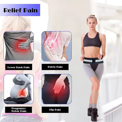 Ultimate SI Hip Support Belt – Relieve Lower Back, Pelvis & Sciatica Pain Fast!