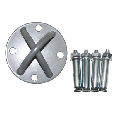 Wall Ceiling X Mount Bracket for Gym Home Suspension Straps X Mounts Anchor for Rings Fitness Training Yoga Swing Battle