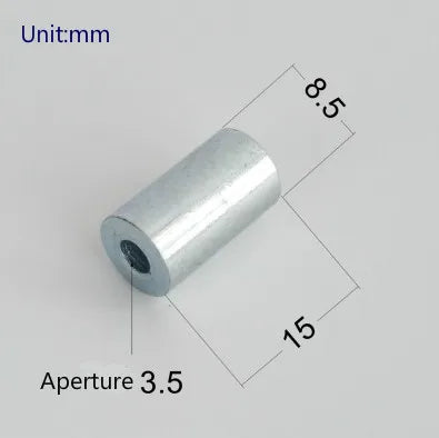 Gym Accessories 5 MM/6 MM Cable Interface Parts Port Components Fitness Equipment Accessories Chain Wire Rope Port Joint Parts