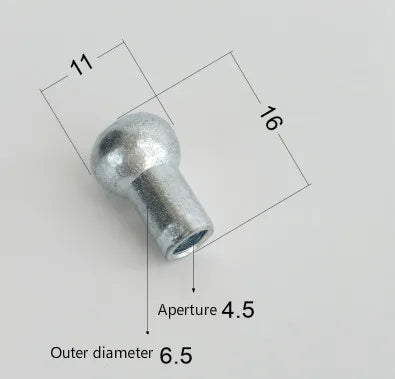 Gym Accessories 5 MM/6 MM Cable Interface Parts Port Components Fitness Equipment Accessories Chain Wire Rope Port Joint Parts