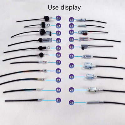 Gym Accessories 5 MM/6 MM Cable Interface Parts Port Components Fitness Equipment Accessories Chain Wire Rope Port Joint Parts