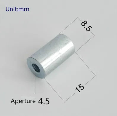 Gym Accessories 5 MM/6 MM Cable Interface Parts Port Components Fitness Equipment Accessories Chain Wire Rope Port Joint Parts