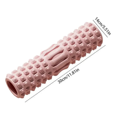 30cm Yoga Column Gym Fitness Pilates Foam Roller Exercise Back Massage Roller Yoga Brick Home Fitness Equipment in Legs & Arms