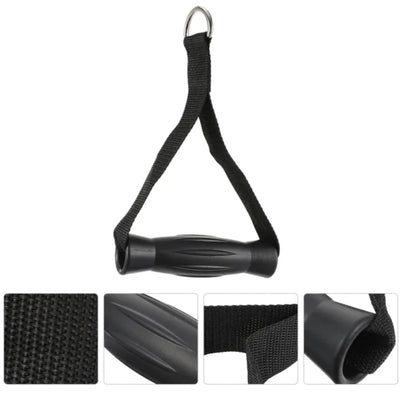 1 Pair Excercise Handles, Heavy Duty Cable Machine Attachments Resistant Band Handles Gym Equipment Accessories