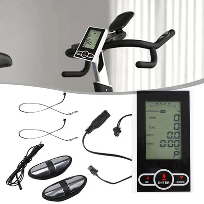 Gym Bike Elliptical Machine Trainer Display Speedometer Exercise Bike Monitor Speedometer Stationary Fitness Bike Equipment Acce