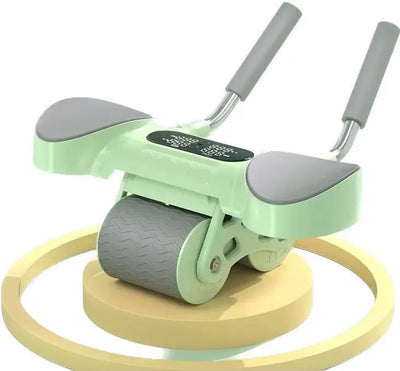 Smart Home Gym Yoga Muscle Training Equipment Large Screen Electric Environmental Protection Unisex Abdominal Wheel Exerciser