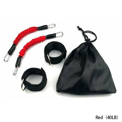 20LB-80LB Gym Rubber Pull Rope Resistance Band Fitness Training Trainer Taekwondo Kick