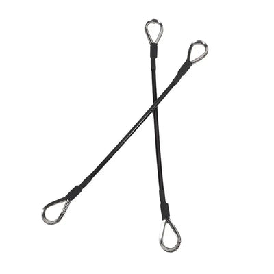 1/2Pcs Gym Cable Extension Compatible with Bowflex Home Gym Accessories for LAT/Tricep Pull Down and Leg Extensions Machine 25cm