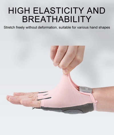 GTUBIKE Sports Gloves Fitness Outdoor Sports Anti Slip and Shock-absorbing Half Finger Gloves Durable and Breathable Gloves