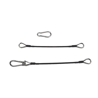 1/2Pcs Gym Cable Extension Compatible with Bowflex Home Gym Accessories for LAT/Tricep Pull Down and Leg Extensions Machine 25cm