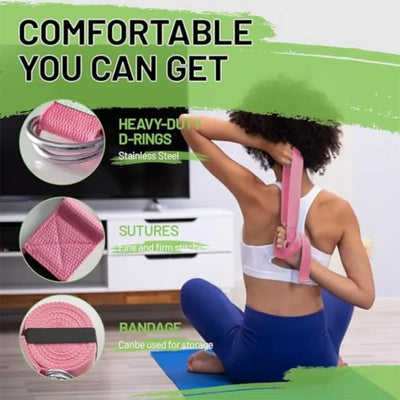 Pilates Ring Set 5 Pcs - Home Gym Equipment for Strength Training, Toning & Stretching Incl. Yoga Accessories