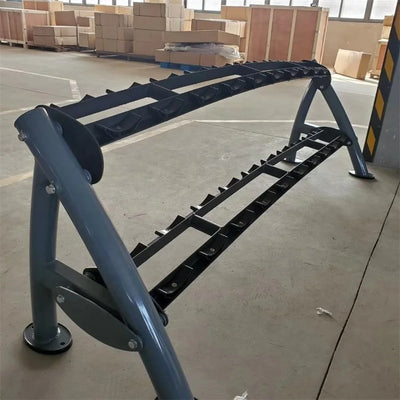Exercise Commercial Gym Fitness Equipment Gym Fitness Accessory Commercial Use 2 Tires Dumbbell Rack