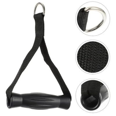1 Pair Excercise Handles, Heavy Duty Cable Machine Attachments Resistant Band Handles Gym Equipment Accessories
