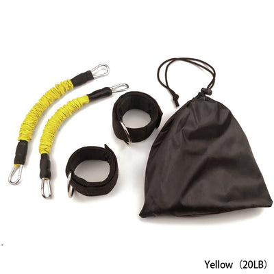 20LB-80LB Gym Rubber Pull Rope Resistance Band Fitness Training Trainer Taekwondo Kick