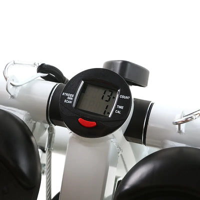 Bicycle Foldable Pedal Stepper Fitness Machine Slimming Treadmill Workout Step Aerobics Home Gym Mini Stepper Exercise Equipment