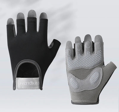 GTUBIKE Sports Gloves Fitness Outdoor Sports Anti Slip and Shock-absorbing Half Finger Gloves Durable and Breathable Gloves