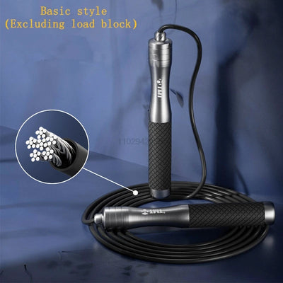 Gym crossfit Jump rope professional equipmentcomba crossfit Weighted sport boxing rope exercise segmented rope bodybuilding man
