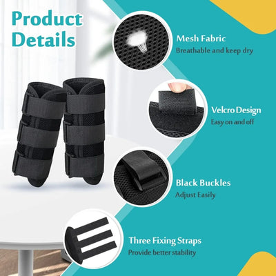 Elbow Brace Splint Child Kids Arm Immobilizer Cubital Tunnel Syndrome Ulnar Nerve Entrapment Arm Restraint Brace (2 PCS)