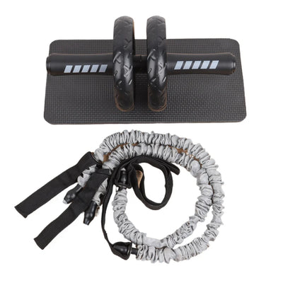 Fitness Large Equipment Ab Roller Muscle Exercise Double Abdominal Wheel Power Gym Hip Trainer for Home Gym Workout Acceossories