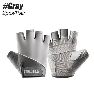 Gym Gloves for Men Women Fitness Weight Lifting Wristband Gloves Body Building Training Sports Exercise Cycling Glove Shockproof