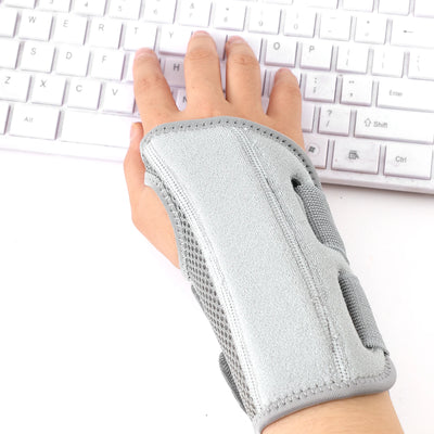 Wrist Brace for Carpal Tunnel Support Brace with Splints Hand Support for Arthritis Tendonitis Sprain Injuries Wrist Pain 1PC