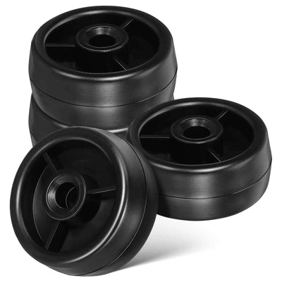 4Pcs Fitness Machine Accessories Roller Wheel Replacement for Treadmill and Bike Heavy Duty Pulley Wheels Home Gym Equipment