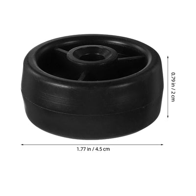 4Pcs Fitness Machine Accessories Roller Wheel Replacement for Treadmill and Bike Heavy Duty Pulley Wheels Home Gym Equipment