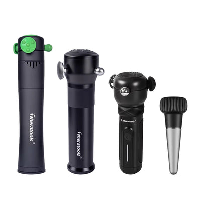 THERATOOLS 3D Fascia Massage Gun - Deep Tissue Muscle Massager for Neck Back Pain Relief, Fitness Recovery