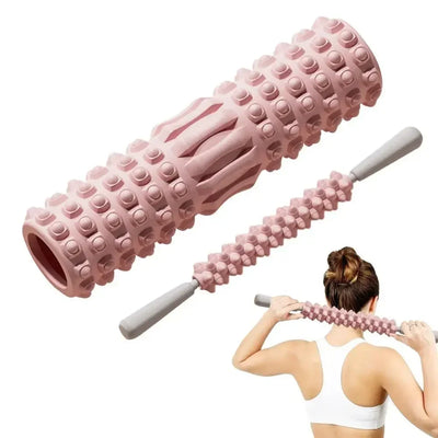 30cm Yoga Column Gym Fitness Pilates Foam Roller Exercise Back Massage Roller Yoga Brick Home Fitness Equipment in Legs & Arms