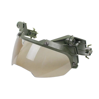 Tactical Helmet Flip Goggles Adjustable  Airsoft Paintball FAST Helmet Windproof Anti Fog CS Wargame Protection Goggles