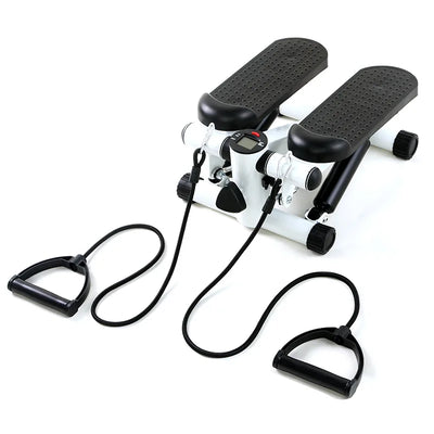 Bicycle Foldable Pedal Stepper Fitness Machine Slimming Treadmill Workout Step Aerobics Home Gym Mini Stepper Exercise Equipment