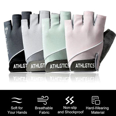 Gym Gloves for Men Women Fitness Weight Lifting Wristband Gloves Body Building Training Sports Exercise Cycling Glove Shockproof