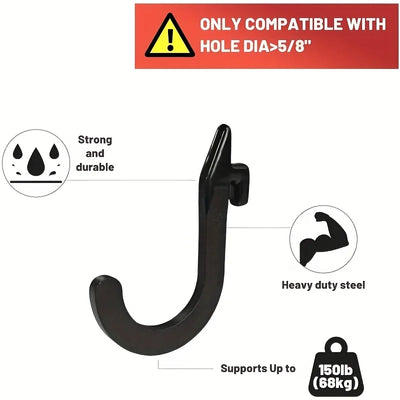 1 Pc Squat Rack Holder Attachments for Home Gym Storage Heavy Duty Weight Rack Holder with Storage Hook Perfect Gym Accessories
