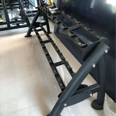Exercise Commercial Gym Fitness Equipment Gym Fitness Accessory Commercial Use 2 Tires Dumbbell Rack