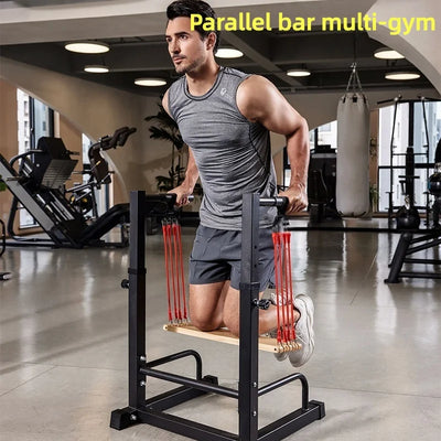 Indoor Horizontal Bar Parallel Bars Comprehensive Trainer Multifunctional Pull Up Push Up Stand Fitness Booster Gym Equipment