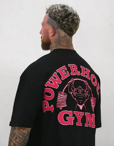 GYM Men's Fitness T-shirt - Breathable and Sweat-absorbent. Made of Pure Cotton, It Is Soft and Comfortable To Wear.