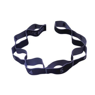 Resistance Band Yoga Auxiliary Stretching Belt Adult Latin Training Elastic Bands Beginner Pilates Dance Loop Fitness Tension