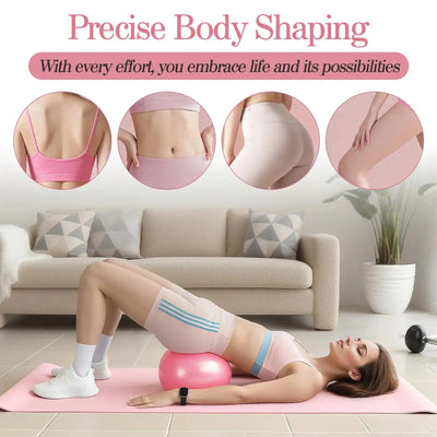 Pilates Ring Set 5 Pcs - Home Gym Equipment for Strength Training, Toning & Stretching Incl. Yoga Accessories