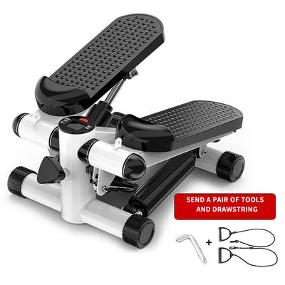 Bicycle Foldable Pedal Stepper Fitness Machine Slimming Treadmill Workout Step Aerobics Home Gym Mini Stepper Exercise Equipment