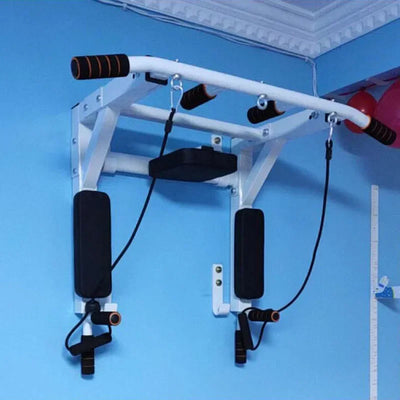 Home Gym Pull-ups Bar Horizontal Bar Wall Pull-ups Bar Wall Indoor Fitness Equipment Boxing Power Rope Sling Training SJ