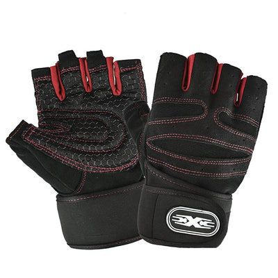 Gym Gloves for Men Women Fitness Weight Lifting Wristband Gloves Body Building Training Sports Exercise Cycling Glove Shock