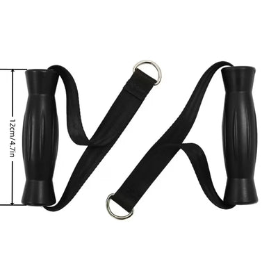 1 Pair Excercise Handles, Heavy Duty Cable Machine Attachments Resistant Band Handles Gym Equipment Accessories