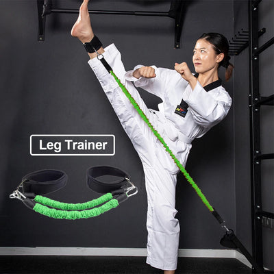 20LB-80LB Gym Rubber Pull Rope Resistance Band Fitness Training Trainer Taekwondo Kick