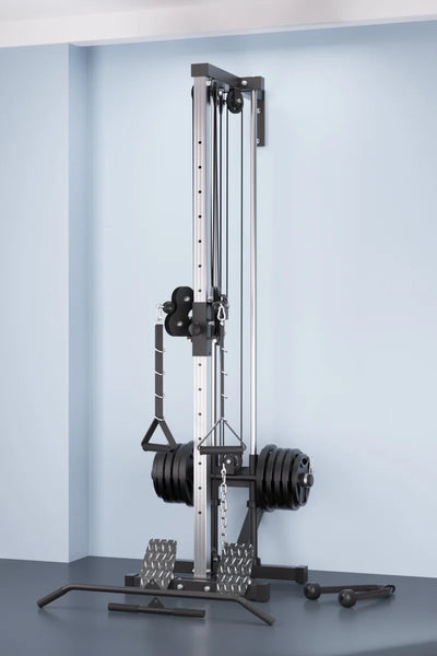 Home Gym Equipment Multi-Function Wall-Mounted Fly Machine High Pulley Lat Pulldown Machine Muscle Shaping Pulley System Pulley