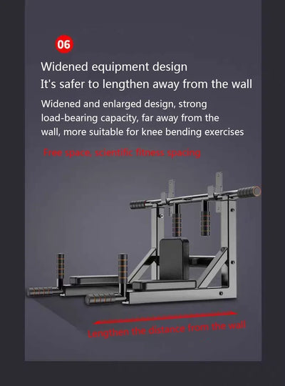 Home Gym Pull-ups Bar Horizontal Bar Wall Pull-ups Bar Wall Indoor Fitness Equipment Boxing Power Rope Sling Training SJ