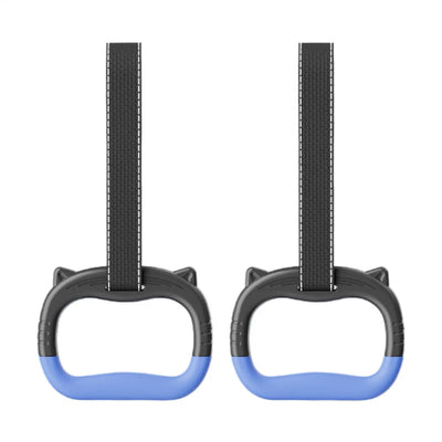 1 Pair Non-Slip Gymnastics Rings Multi-Function Durable Pull-Up Gym Rings Pull-Up Hammock Adjustable Hanging Straps Indoor Use