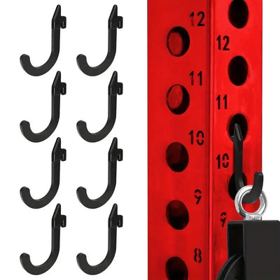 Squat Rack Holder Attachments For Home Gym Storage Heavy Duty Weight Rack Holder With Storage Hook Perfect Gym Accessories