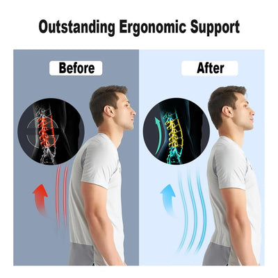 RGMMQQ Back Brace for Lower Back Pain Women with Bionic Support System,Adjustable Knitted Lumbar Support Belt,for Herniated Disc