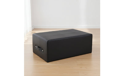 Upholstered Fitness Box Long-Lasting Padded Exercise Box Equipment Stable Low-Height for Pilates, Home Gym
